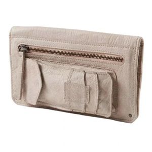 Free People Levy Distressed Wallet Leather NEW